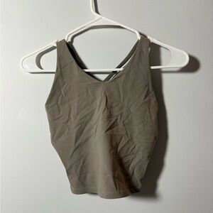 Women's Taupe Sports Bra